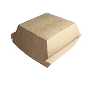 Cajas de embalaje para llevar en relieve de laminación brillante de grado alimenticio para carne pollo hamburguesa Sushi patata <span class=keywords><strong>Bar</strong></span> en estilo carpeta - Product Image 2