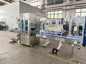 Machine d'étiquetage automatique Machine d'étiquetage de <span class=keywords><strong>manchon</strong></span> Machine à rétrécir pour gaines et bouteilles rétractables Boîtes en aluminium Pet/<span class=keywords><strong>PVC</strong></span> - Product Image 4