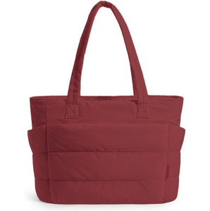 Bolso Tote Acolchado al por Mayor con Logotipo Personalizado, Bolso <span class=keywords><strong>de</strong></span> Mano Ligero para Mujer, Bolso <span class=keywords><strong>de</strong></span> Hombro <span class=keywords><strong>de</strong></span> Nylon Acolchado para Mujer, Bolso <span class=keywords><strong>de</strong></span> Compras <span class=keywords><strong>de</strong></span> Nylon Acolchado para Mujer - Product Image 4