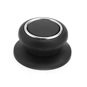 Offre Spéciale accessoires de cuisine bouton de cuisine rond abrasif boutons de couvercle de casserole poignées de batterie de cuisine en bakélite