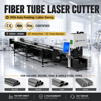 Machine de découpe laser CNC automatique pour tubes de 6 m, chargement semi-automatique, mandrin de 160 mm, coupe-tubes en acier, CE, haute précision, découpe de tubes métalliques
