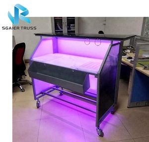 <span class=keywords><strong>Comptoir</strong></span> de bar pliable et mobile, pour cuisine, avec roue, Offre Spéciale - Product Image 2