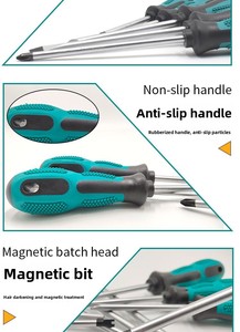 Magnetic Insulated 8 in 1 <b>Screwdriver</b> <b>Set</b> Multifunctional & Flathead DIY Industrial Custom OEM Tool Kit 2001 Stainless Steel Scr - Product Image 4