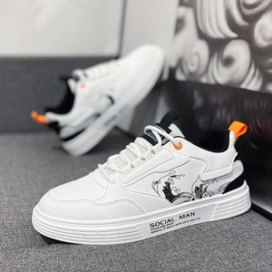 Scarpe da <span class=keywords><strong>uomo</strong></span> leggere e traspiranti con taglio basso Casual allacciate per giovani all'aperto per tutte le stagioni-inverno primavera autunno - Product Image 2