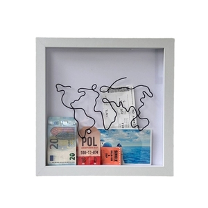Vente en gros Boîte d'archives d'aventure avec fente sur le dessus Boîte à souvenirs pour billets <span class=keywords><strong>de</strong></span> voyage <span class=keywords><strong>de</strong></span> film - Product Image 4