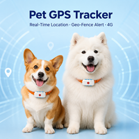Nuevo Rastreador GPS para Mascotas en Tiempo Real, Collar Inteligente 4G con Aplicación para Perros y Gatos, Resistente al Agua IP67, Batería de Más de 20 Horas, Compatible con Qinghai