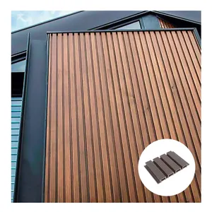 Qualidade Premium Exterior Fluted Wall Panel Wpc Wall Cladding