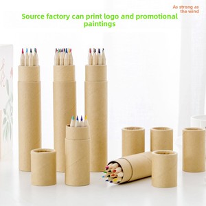 Set di Matite Colorate per Bambini con Logo Personalizzato, 12 Pezzi, Mini Set Portatile HB per Promozioni - Product Image 2