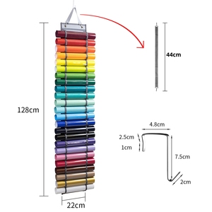 60/48/24/12 Vinyl lưu trữ chủ treo túi Vinyl cuộn lưu trữ giá truyền nhiệt phim tổ chức treo túi phía sau - Product Image 4