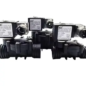 KIO220VNC, hiçbir mühendislik plastik su geçirmez bobin solenoid vana hava solenoid vana