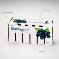 Solution Farm : Boîtes de rangement pour légumes, fruits et maïs en carton ondulé, écologiques, imperméables, résistantes à l'humidité, durables et empilables