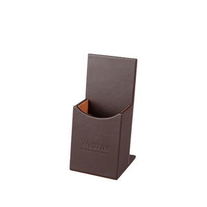 Nouvel arrivage Commodités de <span class=keywords><strong>chambre</strong></span> <span class=keywords><strong>d</strong></span>'hôtel en cuir de luxe Menu et répertoire du service à la clientèle - Product Image 5