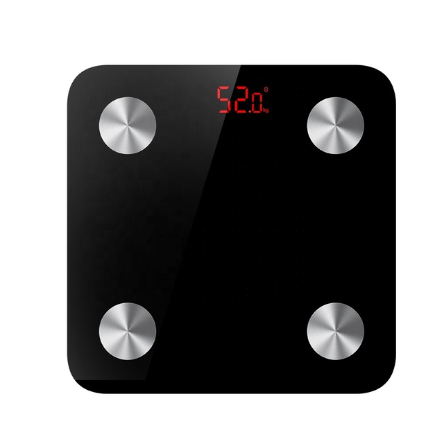 Body Fat Scale Smart BMI Digital Bathroom Wireless Weight Body Analyzer With Smartphone App Scale