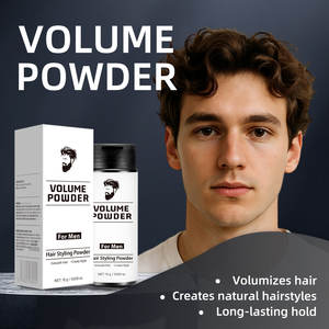 Пудра для укладки мужских волос Private Label: компактная, легко наносится, обеспечивает естественный эффект без жирного блеска, подходит для всех типов волос. - Product Image 3