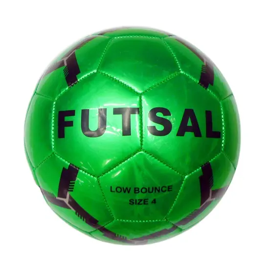 Toptan yeşil Futsal top futbol Resmi Maç Boyutu 4 Düşük Sıçrama Futsal futbol topu