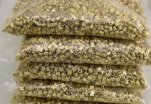 Nóng chảy đồng thau ren chèn nhiệt chèn Nut M1.2 M2 M2.5 M3 <span class=keywords><strong>M4</strong></span> M6 M8 M10 M12 6-32 8-32 1/4-20 đồng thau ren chèn NUT - Product Image 4