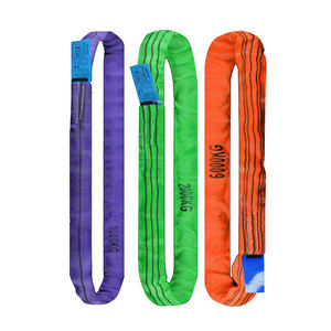 Eye-Eye Round <span class=keywords><strong>Sling</strong></span> Twin Type Équipement de levage en polyester haute résistance - Product Image 6