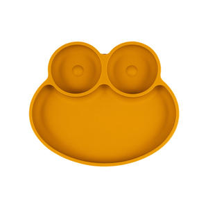 Nouveau design amusant <span class=keywords><strong>de</strong></span> conte <span class=keywords><strong>de</strong></span> fées sûr et chaud facile à nettoyer grenouille Silicone ventouses <span class=keywords><strong>de</strong></span> plateau pour enfants sans BPA pour les <span class=keywords><strong>repas</strong></span> - Product Image 3