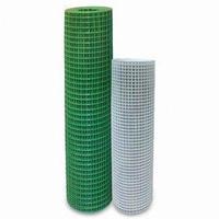 Roll Kawat Jaring Las Berlapis PVC Pabrik 1x30m