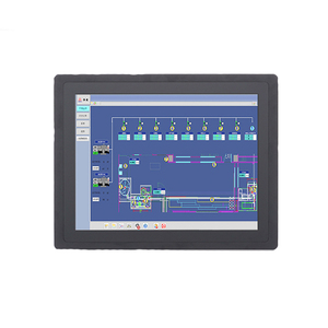 OEM屋内壁マウント真フラット容量性タッチスクリーン産業用液晶モニターIP65日光21.5インチスマートスクリーン - Product Image 1