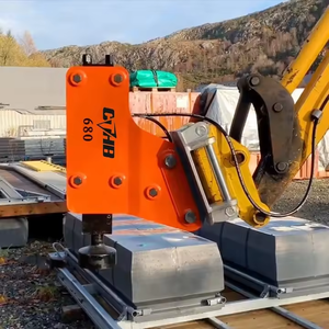 Grondverzetmachines Trillen Hamer Hydraulische Paal <span class=keywords><strong>Driver</strong></span> Skid Stuur <span class=keywords><strong>Post</strong></span> <span class=keywords><strong>Driver</strong></span> Voor Mini Graafmachine - Product Image 6