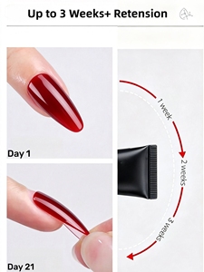 MyBeautyNails Colla e Solvente per Unghie Finte a Lunga Durata 21 Giorni+ ad Asciugatura Rapida, Adesivo Super Forte per Unghie Press-On Impermeabile - Product Image 3