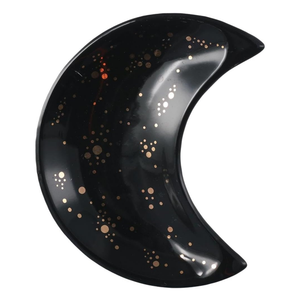 صينية مجوهرات بشعار مخصص على شكل القمر صينية مجوهرات طبق للدجاج صينية للدجاج خاتم من السيراميك صينية مجوهرات هدية لعيد الحب - Product Image 2