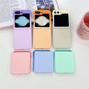 <span class=keywords><strong>Coque</strong></span> Ultra Slim de couleur dégradée de luxe pour Sam Sung Z Flip <span class=keywords><strong>6</strong></span> 5 Flip4 Flip3 5G Couverture arrière antichoc - Product Image 1