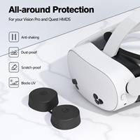 Étui de protection d'objectif en TPU pour Oculus pour Meta Quest 2/3s Écran de tête Accessoires VR pour accessoires de jeu