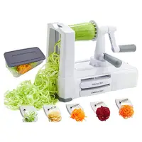 ABS Turning Spiral Slicer Dicer for Vegetable Fruit Zucchini Pasta Cooking
