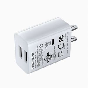 2.1A US Fast Charging Head Dual Port Cube Android Phone Universal Travel Wall Charger for Samsung Huawei iPhone - Product Image 1