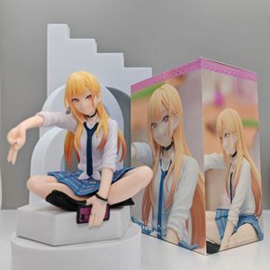 <span class=keywords><strong>Figura</strong></span> de Manga de 11 cm, Estatua de My Dress-Up Darling, <span class=keywords><strong>Kitagawa</strong></span> <span class=keywords><strong>Marin</strong></span> Sentada, Linda <span class=keywords><strong>Figura</strong></span> de Personaje de Dibujos Animados, <span class=keywords><strong>Figura</strong></span> de Anime de PVC - Product Image 1
