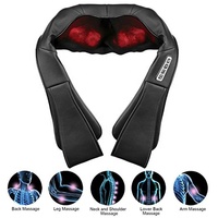 Masseur électrique pour le cou et les épaules Phenitech, vente chaude, masseur Shiatsu pour le cou et les épaules avec chaleur pour soulager les douleurs musculaires