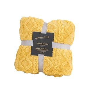 Couverture en flanelle polaire unie pour bureau et canapé, style bohème, toutes saisons, vente en gros - Product Image 5