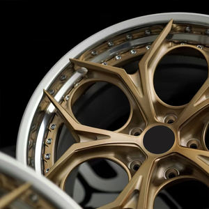 Roue de voiture de course forgée sur mesure EZW 2 pièces Concave à plat profond 5x114.3 5x120 5x112 Jante de 18 à 23 pouces en alliage <span class=keywords><strong>4</strong></span> pièces en aluminium quantité minimale de commande - Product Image 1