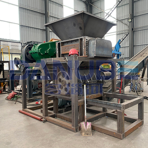 Industrial Waste Scrap Metal board Double Shaft Shredder Machine bulky waste Shredding Machine - Product Image 5