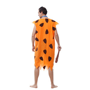 Disfraz de Cavernícola Indio para Adultos de Halloween, Traje de los Flintstones para Actividades, Representaciones Escénicas y Fiestas - Product Image 2