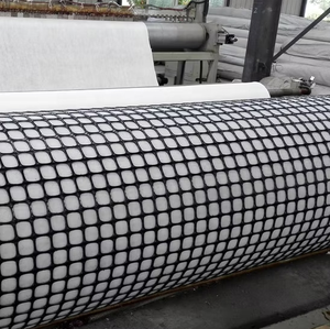 30kn bao phủ hai chiều nhựa geogrid Composite vải địa kỹ thuật đường cao tốc và đường sắt roadbed tăng cường geogrids - Product Image 1