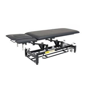 Bingkai logam meja dekompresi tulang belakang pijat chiropraktik fisioterapi dapat disesuaikan Hi Low <span class=keywords><strong>Adjustable</strong></span> elektrik - Product Image 3