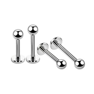 G23 <b>Titanium</b> Ball Labret Stud | ASTM F136 Surgical Grade Internally Threaded Body <b>Jewelry</b> | Hypoallergenic <b>Piercing</b> <b>Jewelry</b> - Product Image 5