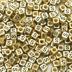 50-100 Piezas de Cuentas Acrílicas con Iniciales del Alfabeto para Llaveros, Accesorios, Dijes para Hacer Joyas, Pulseras y Collares - Product Image 2