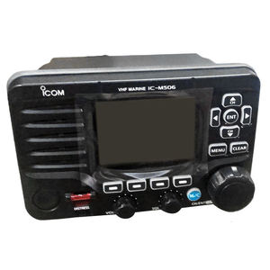 Transceptor Marino VHF Icom IC M506 AIS de 25W, Montaje Fijo ICOM, GPS NMEA2000 con Conectividad NMEA 2000 - Product Image 1