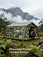 Abri Tactique Autonome Professionnel ODM pour l'Infrastructure Médicale d'Urgence, Habitat à Motifs Environnementaux pour les Secours sur le Terrain