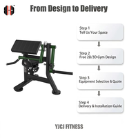 Machine Commerciale en Acier pour Biceps et Triceps, Leviers Doubles Indépendants, Grand Coussin de Bras, Supports Latéraux pour Poids, Sécurité, Salle de Sport YJCJ FITNESS