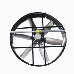 พัดลมแผงสีดำขนาด 72 นิ้ว ยอดนิยม พัดลมระบายความร้อนอุตสาหกรรมขนาดใหญ่ พัดลมระบายความร้อนติดผนัง พัดลมระบายอากาศอุตสาหกรรม - Product Image 2