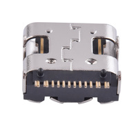 Connecteur USB Type C Femelle 16 Broches à Montage SMT sur Carte PCB, Port de Charge Rapide 5A pour Électronique DIY