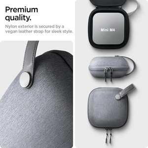 กระเป๋าใส่ EVA แบบแข็ง พกพาสะดวก ป้องกันการกระแทก สำหรับเก็บ Mini PC รุ่น Apple 2024 Mac mini M4 - Product Image 2