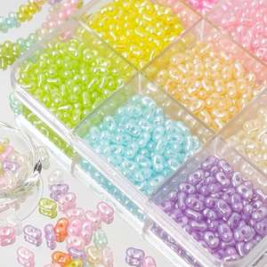 Perles acryliques en perles d'arachide pour la fabrication de bijoux, accessoires d'artisanat de chaîne de téléphone - Product Image 3