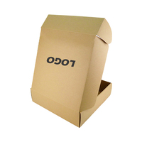 Boîte pliante personnalisée en carton ondulé brun avec pelliculage mat recyclé pour l'emballage d'expédition de haut-parleurs électroniques
