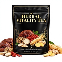 Tisane de Ginseng et Racine de Maca pour Hommes - Sachets de Thé Santé Mélangés OEM